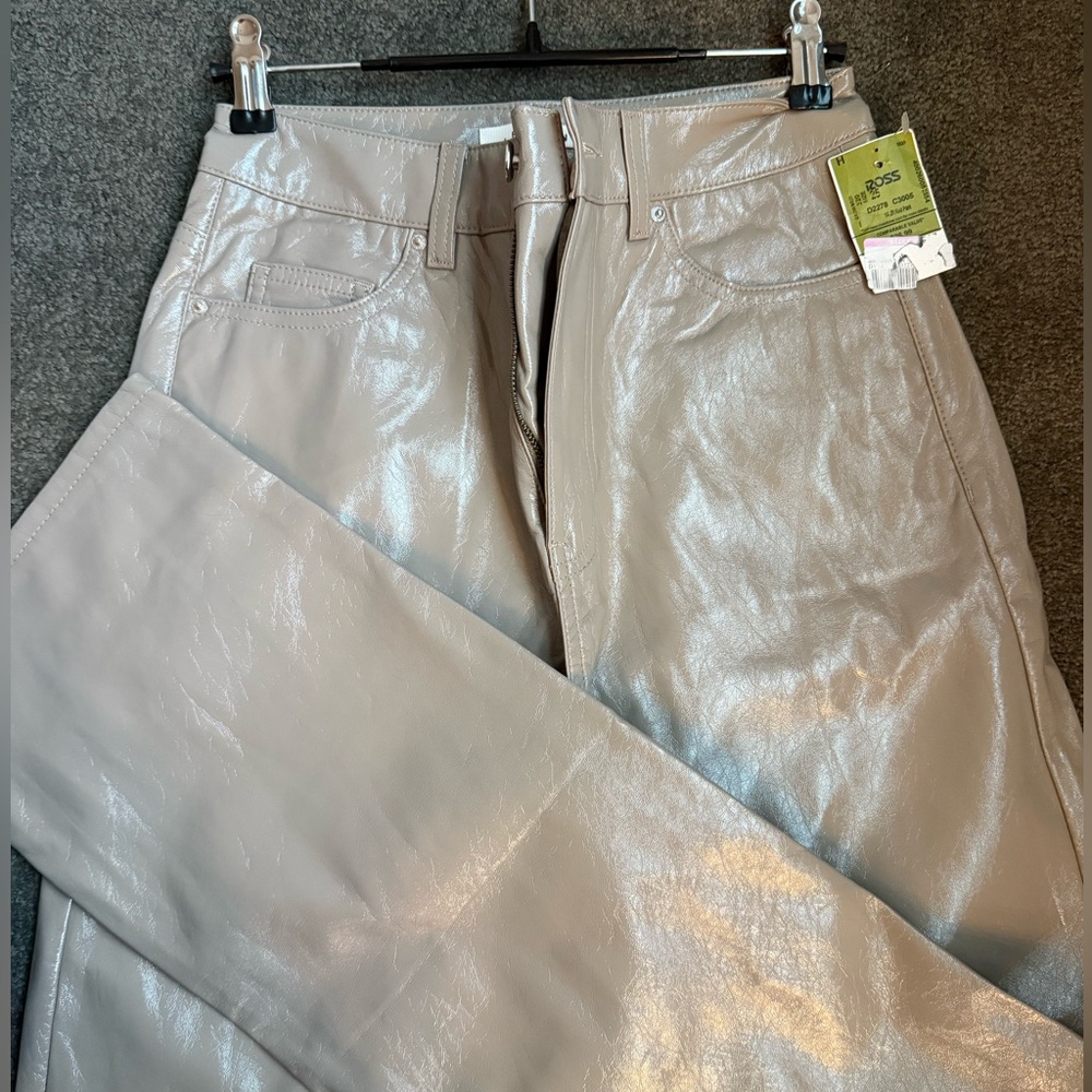 PacSun Shiny Tan Pants